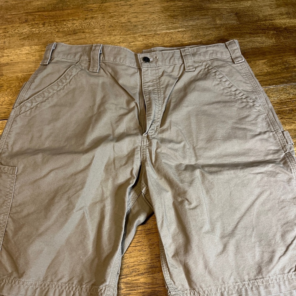 Men’s Carhartt Khaki Shorts Original For 36